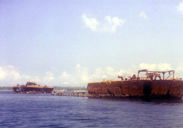 WW2 wreck off Kao, Halmahera, North Maluku