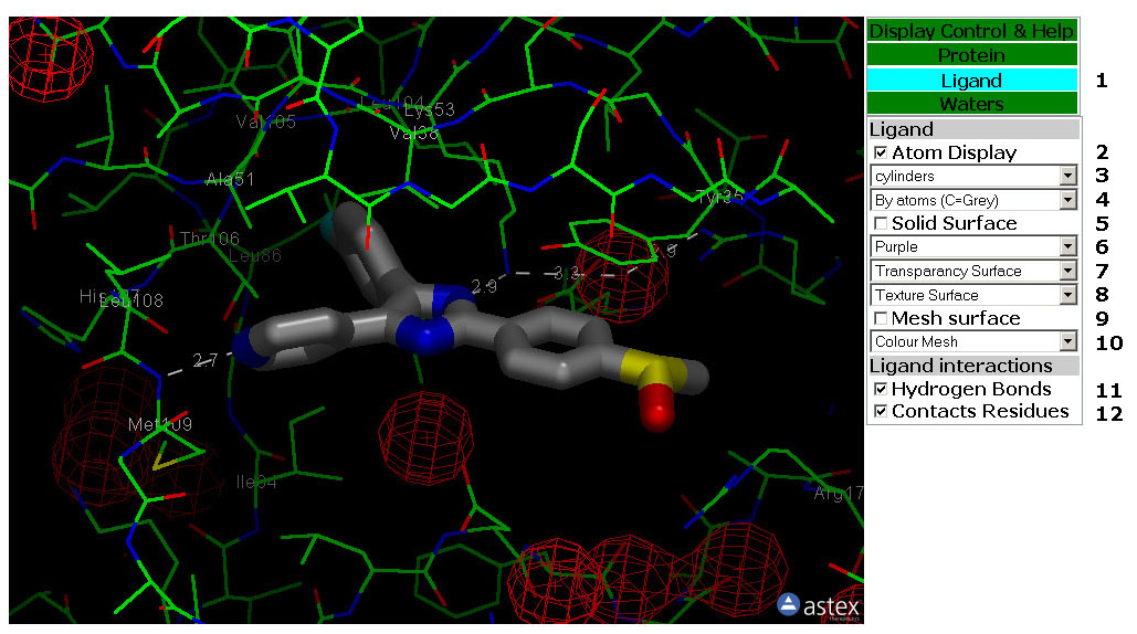 Ligand Tab